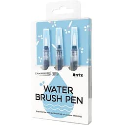 Водные кисти Arrtx Water brush, 3 шт.