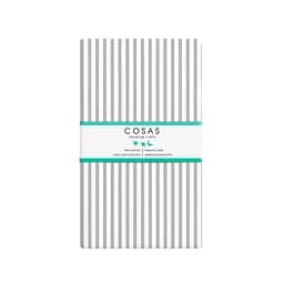 Комплект постільної білизни Cosas Grey line CS1 Полуторний сірий (LineGrey_El-Rose_160) - мініатюра 5