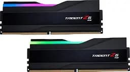 Модуль пам'яті G.Skill DDR5 32GB (2x16) Trident Z5 8000 RGB Black XMP CL38-48-48-128 1.45V (F5-8000J3848H16GX2-TZ5RK)