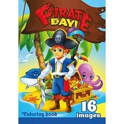 Розфарбовка А4 16 аркушів 22151(Р087/12)