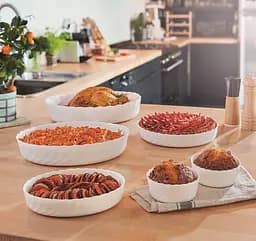 Форма для запікання Luminarc Smart Cuisine Trianon 22х16см овальна біла склокераміка (P4017) - мініатюра 6