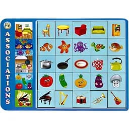 Деревянный пазл-вкладыш Ассоциации - 1 Ubumblebees (ПСД098) PSD098, 25 плашек