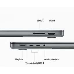 Ноутбук Apple MacBook Pro 14" Space Gray Late 2023 (Z1C80001D) - мініатюра 6
