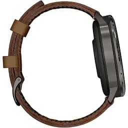 Смарт-годинник Garmin Venu 4 45mm Slate with Brown Leather Band (010-03014-03) [153838] - мініатюра 8