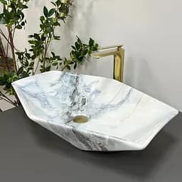 Умивальник VBI Venezia granit glossY накладний VBI-012404, Мармур