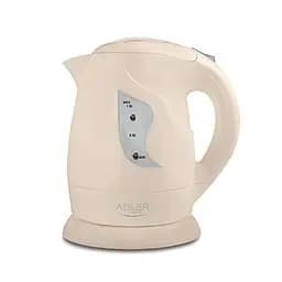 Электрочайник пластиковый Adler AD 08 b beije 1,0 литр