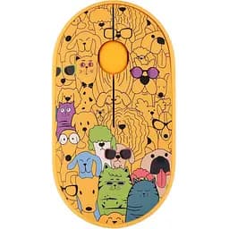 Мишка бездротова комп'ютерна 2E MF300 PETS Silent WL BT з принтом