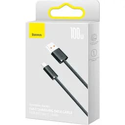 Кабель Baseus Dynamic Series Fast Charging Cable USB to Type-C 100W 1m CALD000616 Gray - мініатюра 7
