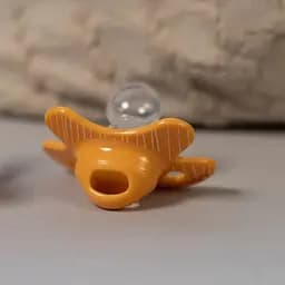 Пустушка силіконова Difrax Natural Newborn 0+ міс. Stone dots сірий (113 Stone_dots) - мініатюра 4