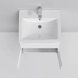 Тумба підвісна AM.PM X - Joy 55 см з умивальником M85-FHX0553-WC0553WG38 - мініатюра 6