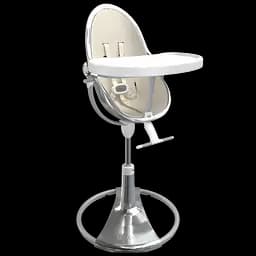 Стільчик для годування Bloom Fresco Silver/Coconut white (E10535-S\E10516-CWL) - мініатюра 3