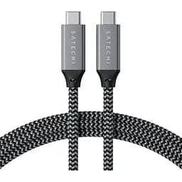 Кабель Satechi USB4 C to C Cable 100W Space Gray 0.8 м (ST-U4C80M) - мініатюра 3
