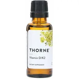 Витамины Thorne Research D3 и K2 30 мл