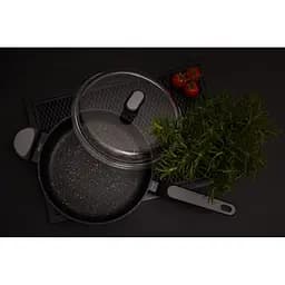 Сковорідка Nois Salto Silver з кришкою 26 см (830881) - мініатюра 6