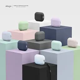 Чохол Elago Silicone Basic Case with Nylon Lanyard Pastel Green для AirPods Pro 2nd Gen зелений (EAPP2SC-BA+ROSTR-PGR) - мініатюра 8