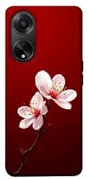 Чохол Demsky Sakura red для Oppo A58 4G