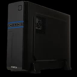 Корпус Vinga CS312B 400W Black (CS312B) - мініатюра 2