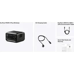 Зарядна станція EcoFlow RIVER 3 Plus Wireless (EFRIVER3PLUS-W-EU-CBOX) EU [162885] - мініатюра 7