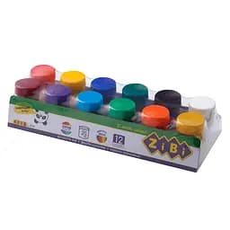 Гуашь ZiBi Kids Line 12 цветов (ZB.6658)