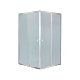 Душевая кабина Lidz Wawel SC90x90.SAT.LOW. FR, стекло Frost 4 мм без поддона, Универсальная, матовая