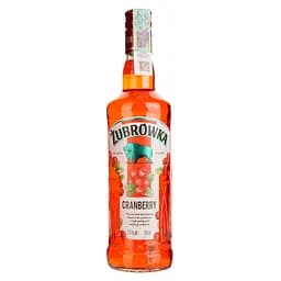 Лікер Zubrowka Cranberry 37.5% 0.5 л