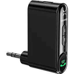 Bluetooth аудио адаптер Baseus BSBA-02 AUX Wireless Audio Receiver Black (WXQY010001) [98163]