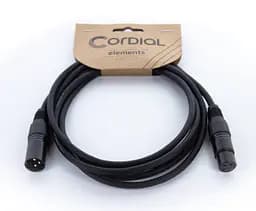 Мікрофонний кабель XLR Male — XLR Female 1 м Cordial EM 1 FM - мініатюра 2