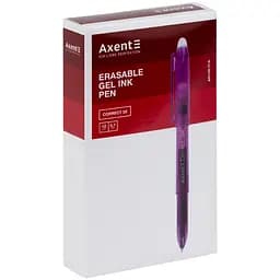 Набір гелевих ручок Axent Correct 3Х Пиши-стирай фіолетовий 12 шт. (AG1122-11-A)