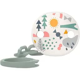 Кліпса для пустушки Suavinex A walk in the park зелена (308231)