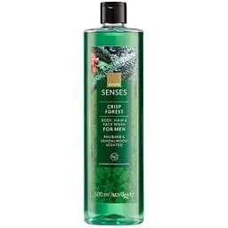 Гель для душу шампунь і засіб для вмивання Avon для нього Морозний ліс 3 в 1 500 мл (158511292)