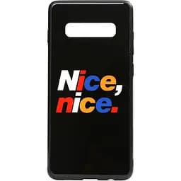 Чохол-накладка Toto Cartoon Print Glass Case Samsung Galaxy S10 Nice nice