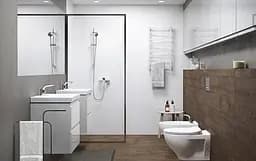 Тумба для ванної кімнати Cersanit CET В02 з умивальником Moduo Slim 50 см Білий UN509-040 30412 - мініатюра 8