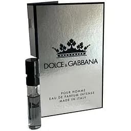 Парфумована вода пробник Dolce & Gabbana K Eau de Parfum Intense 1.5 мл