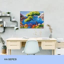 Набір з алмазною мозаїкою "На березі", 40*50 см, IDEA2-CK990 - мініатюра 3