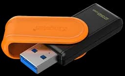 Flash Drive DTXS 256GB USB 3.2 Gen 1 DataTraveler Exodia S Kingston teh0023319 - мініатюра 2