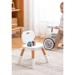 Набір Poppet Multiwood: стілець + подушка для стільця білий (PP-010M-G) - мініатюра 4
