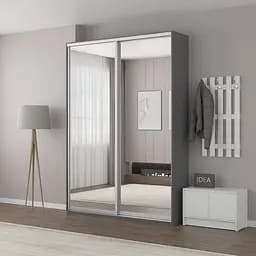 Шафа-купе Idea серія 1 170 x 60 x 240 см Антрацит Дзеркало