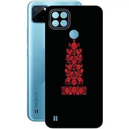 Захисна плівка StatusSKIN для Realme C21Y 2021 Корпус Вініл Вишиванка 1