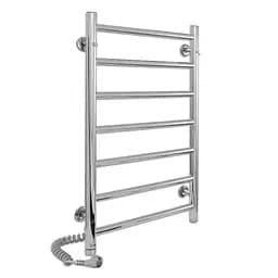 Електрична рушникосушарка Laris Альфа П7 400x700 Е ліва 73207457, Хром, Ліве, Механічний