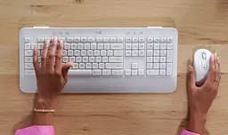 Комплект (клавіатура + миша) Logitech Signature MK650 Combo for Business Off-White (920-011032) [80175] - мініатюра 7