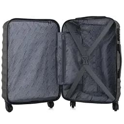 Валіза велика Semi Line 28 дюймів (L) ABS-Plastic Black (T5634-3) - мініатюра 2