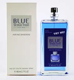 Оригинал Antonio Banderas Blue Seduction 80 мл ТЕСТЕР туалетная вода