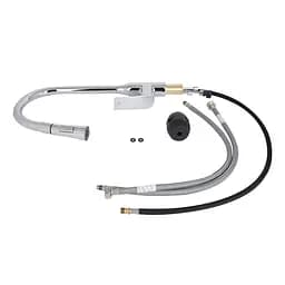 Змішувач для кухні Qtap Vlasta New з висувним виливом QTVLA344CRM45646 Chrome, Хром - мініатюра 8