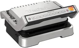 Гриль Tefal прижимной OptiGrill 4in1 Inox 2100Вт съемные пластины металл (GC774D30)