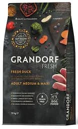 Сухой корм Grandorf FRESH DUCK & SWEET POTATO ADULT DOG MEDIUM & MAXI 10 кг
