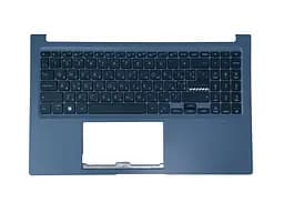 Топкейс ноутбука / верхня панель та клавіатура для ноутбука Asus Vivobook 15X M1503IA, M1503QA (90NB0Y91-R31UA0) Оригінал від Asus, Верхня панель клавіатури