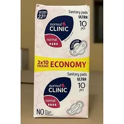 Гігієнічні прокладки Libresse Normal Clinic Comfort Ultra fresh Cotton & Velvet 20 шт.