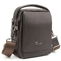 Шкіряна сумка через плече в коричневому кольорі Tavinchi TV-SM8-009C