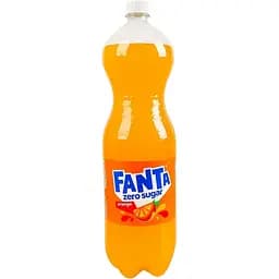Напій Fanta Апельсин з апельсиновим соком з підсолоджувачем без цукру 1.75 л