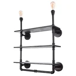 Светильник Brille BL-342W/2 E27 BZ лофт настенный накладной